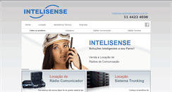 Desktop Screenshot of intelisense.com.br